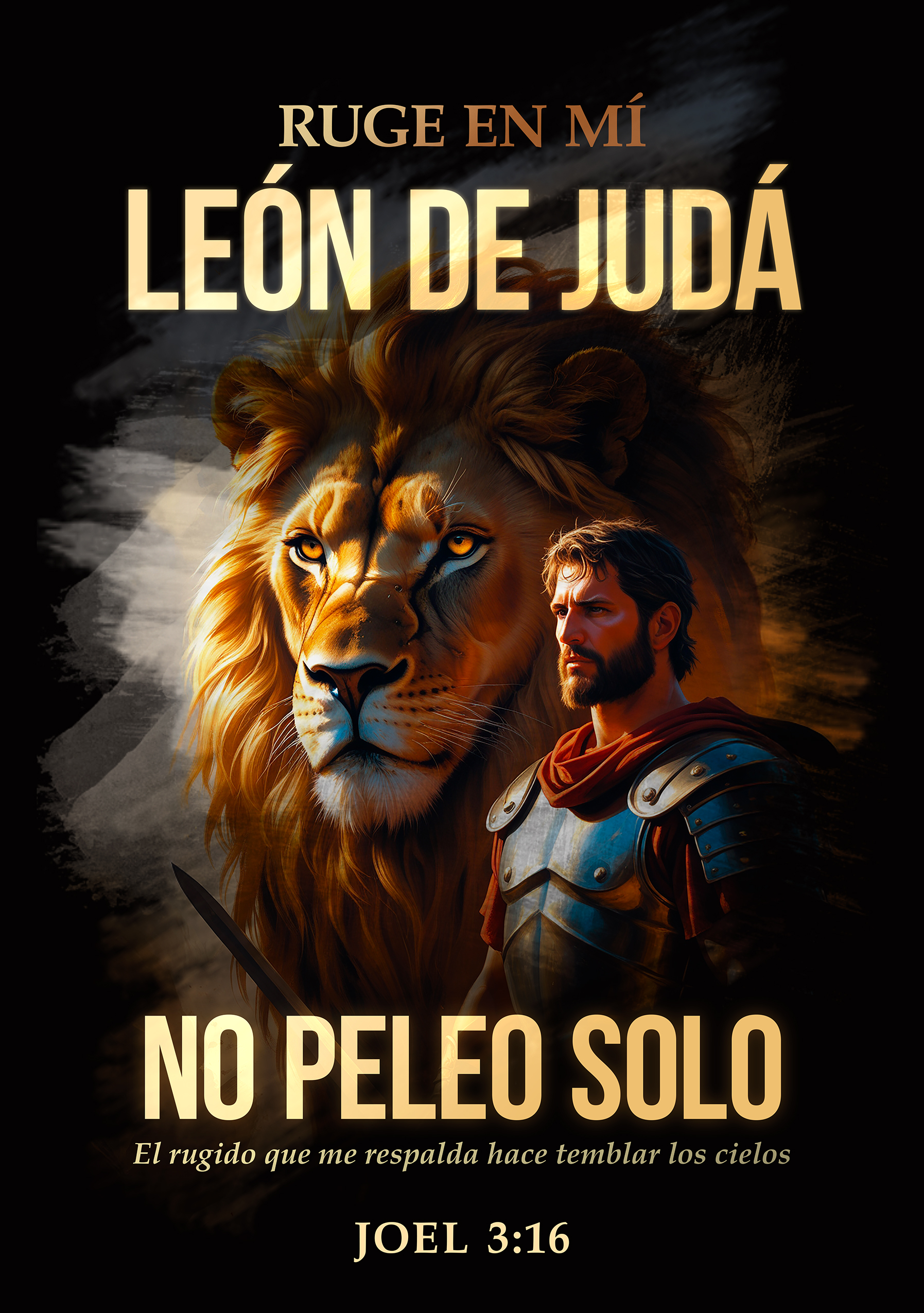 Imagen de Ruge en mí, León de Judá – No peleo solo