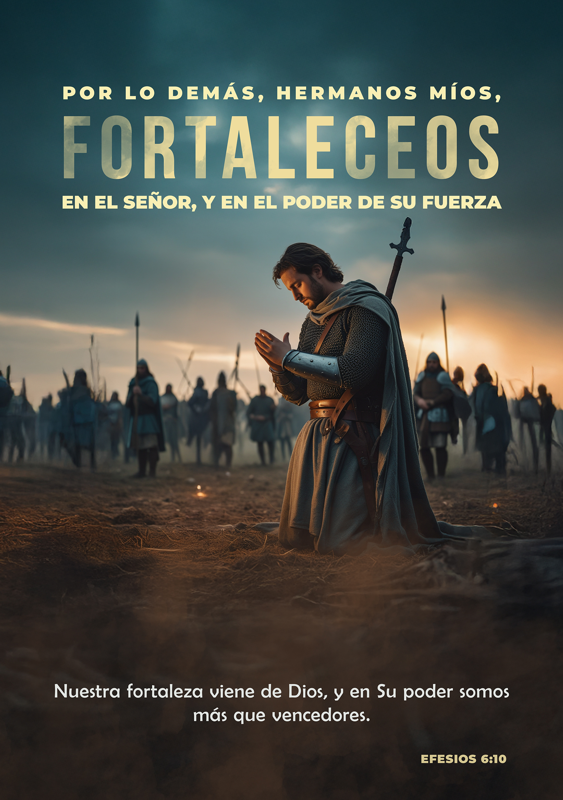 Imagen de Por lo demás, hermanos míos, fortaleceos en el Señor