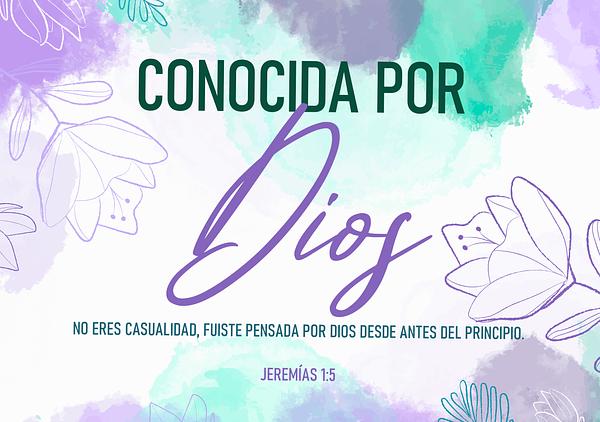 Conocida por Dios